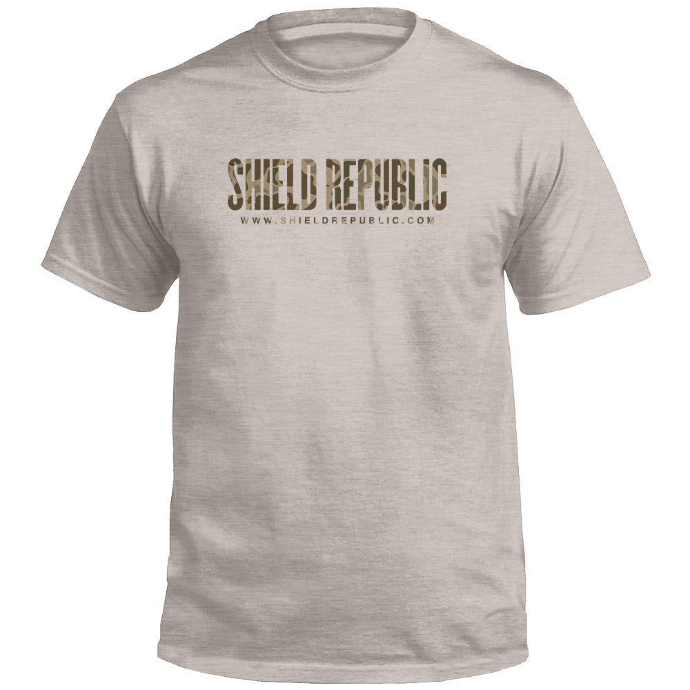 Shield Republic Duck Camo Banner Text (Front) Shield Republic