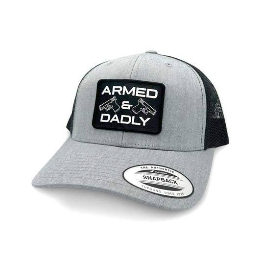 Armed & Dadly (Woven Patch) Shield Republic