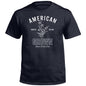 American Grown Raised To Be Free (Front) Shield Republic