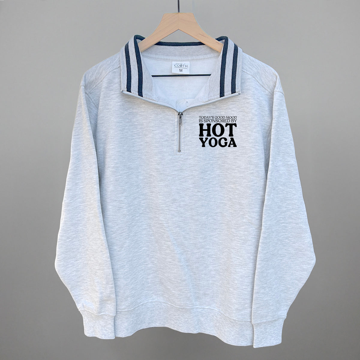 Mood Sponsored By Hot Yoga (Left Chest) Ivy + Cloth