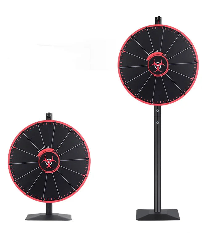 24 Inch Lucky Big Turntable Props Game Activity Raffle Can Be Erasable Stand Lottery Turntable NovaCart