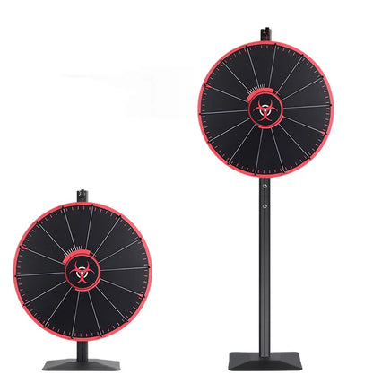 24 Inch Lucky Big Turntable Props Game Activity Raffle Can Be Erasable Stand Lottery Turntable NovaCart