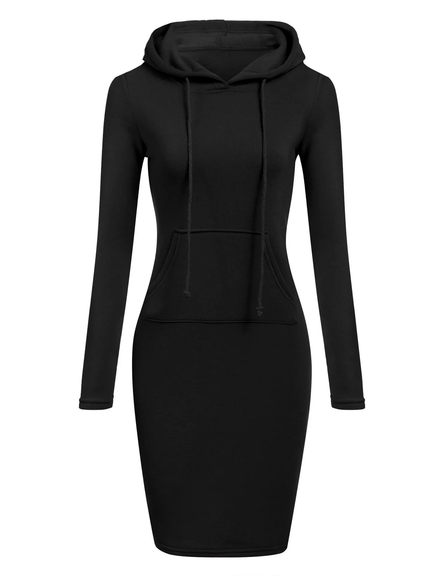 Ladies Dress Autumn Women Hooded Dresses Hoodies Women Sweatshirts Women Hoodies Dress Tops Ladies Clothing NovaCart