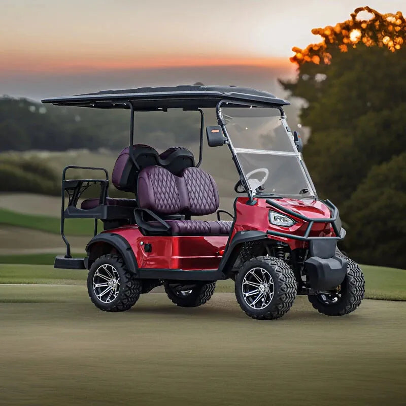 Cheap Golf Cart Unique Design Hot Sale 4-Wheel Electric Golf Cart  Compatible Club Car 48v/72v Battery Voltage NovaCart