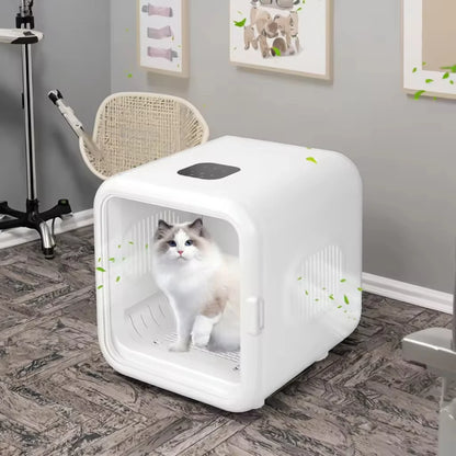 2025 Professional Cat Drying Box Large Space Automatic Pet Fast Drying Room Pet Bathing Machine NovaCart