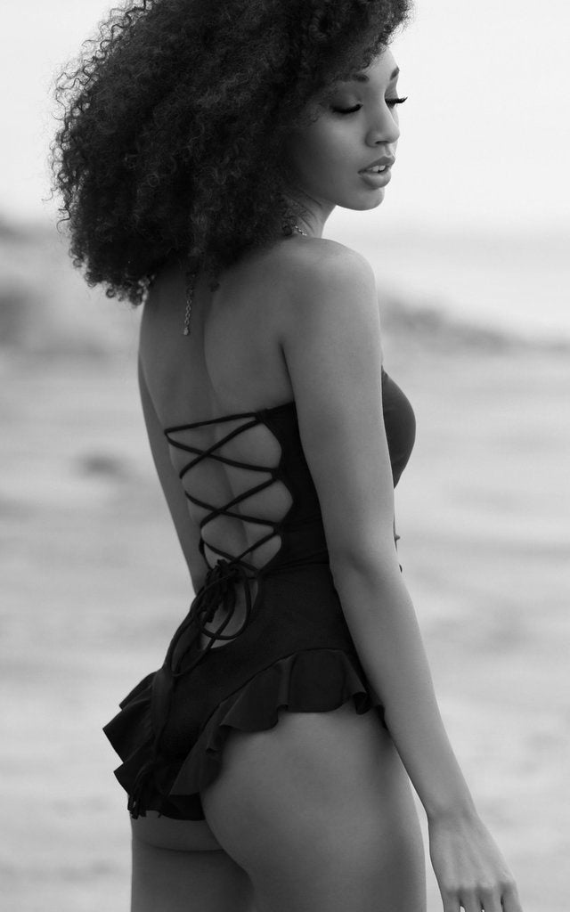 Hermosa Ruffled One Piece Forever Young Swimwear