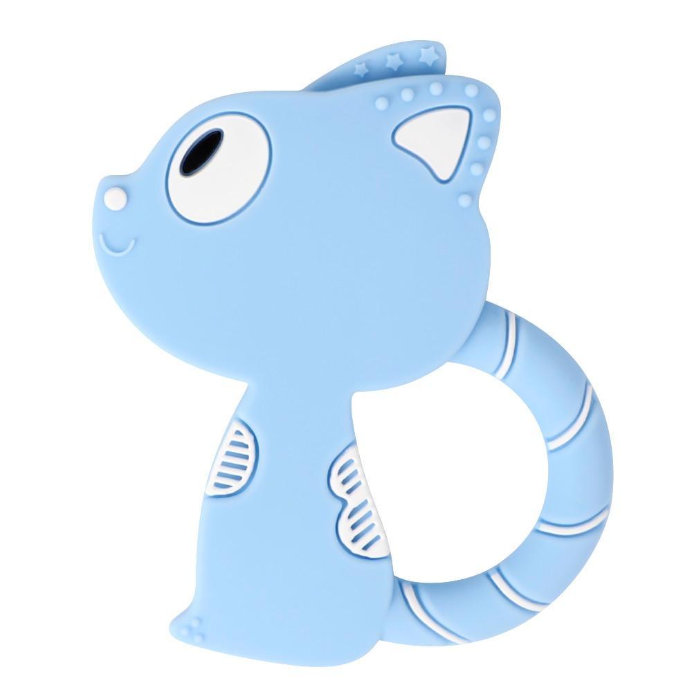 New Animal Style Baby Silicone Teether Food Grade Toys Teething Nursing Silicone BPA Silicone Teether Stevvex