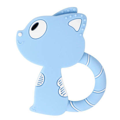 New Animal Style Baby Silicone Teether Food Grade Toys Teething Nursing Silicone BPA Silicone Teether Stevvex