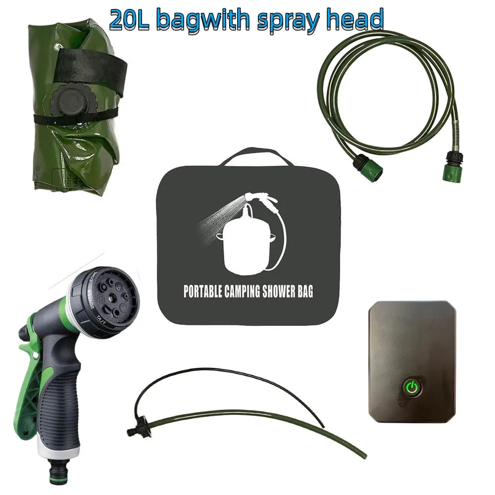 Bath Changing Outdoor Waterproof Portable Camping Shower Tent Outdoor Bathroom Pet Bath Hand Shower Camping & Hiking Accessories NovaCart