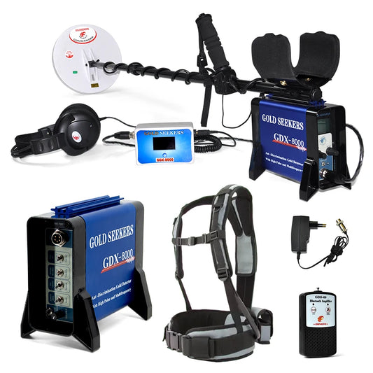 High Quality GDX-8000 Automatic Underground Gold Metal Detector for Treasure Hunting OEM Customizable Industrial Metal Detectors NovaCart