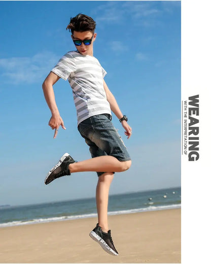 Hight Quality Summer Mens Casual Shoes Aqua Shoes Origin Air Mesh Sneakers Fashion Foam Sport Footwear Beach Shoes Water Shoes NovaCart