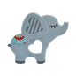 Baby Teethers Cartoon Animal Baby Teething Toy Penguin Silicone Teether Unicorn Pendant Raccoon Accessories Stevvex