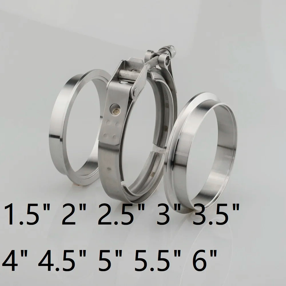 Stainless Steel Pipe Clamp with V Band Connection Made in Guangdong NovaCart