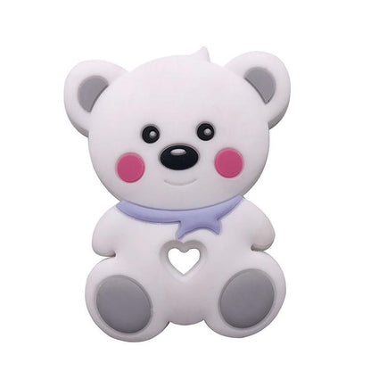 Food Grade Silicone Teethers Animal Fox Koala  Teether  Baby Silicone Chew Charms Kids Teething Gift Toddler Toys Stevvex