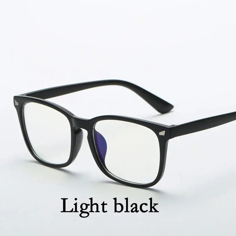 Fashion unisex Square glasses plain glasses full frame glasses for men and women radiation protection Optical glasses NovaCart