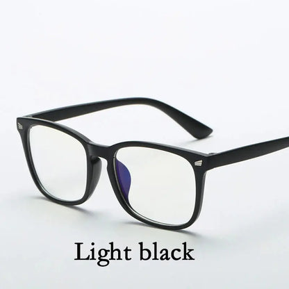 Fashion unisex Square glasses plain glasses full frame glasses for men and women radiation protection Optical glasses NovaCart