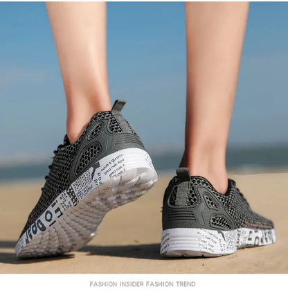 Hight Quality Summer Mens Casual Shoes Aqua Shoes Origin Air Mesh Sneakers Fashion Foam Sport Footwear Beach Shoes Water Shoes NovaCart