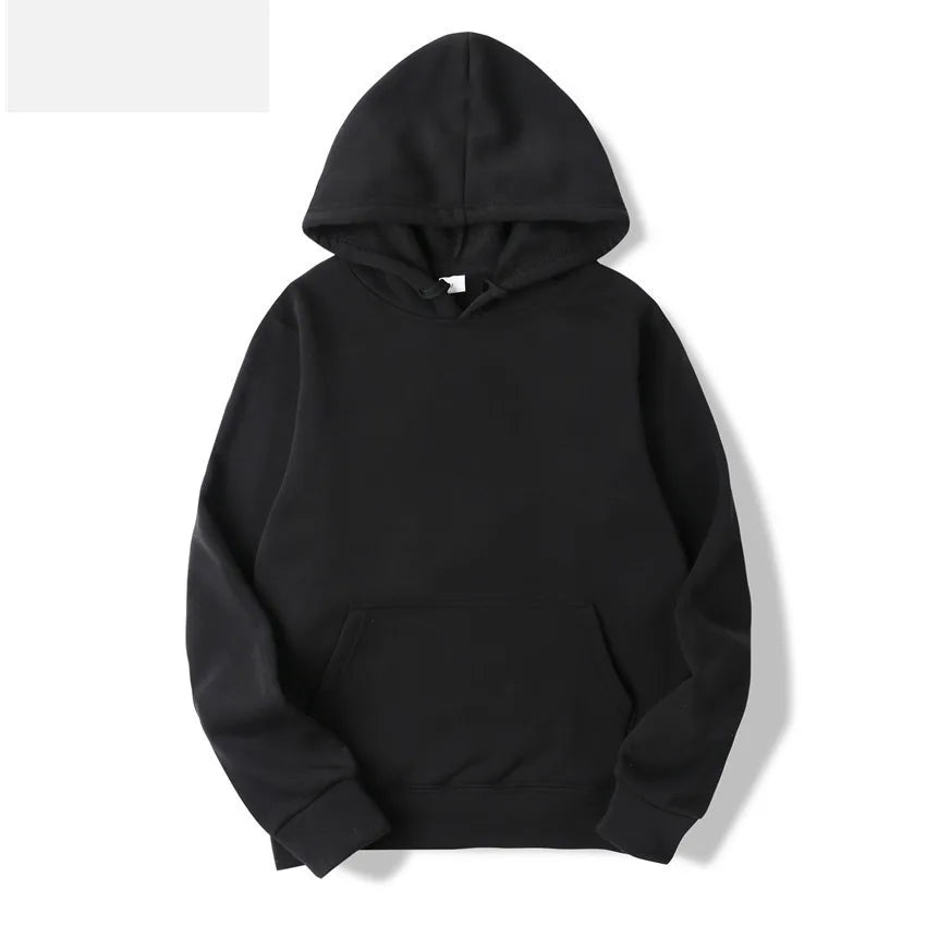 Hoodies Sweatshirts Men Woman Fashion Solid color Red Black Gray Pink Autumn Winter fleece Hip Hop Hoody Male Brand Casual Tops NovaCart