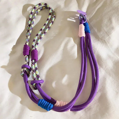 New Korean-style Mobile Phone Lanyard Three-Use Rope Case Strap Fixing Piece Neck and Diagonal Chain China NovaCart