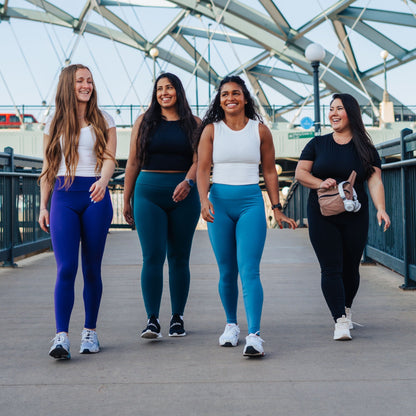 StayUP™ High-Rise Leggings - Rich Teal RECOSIVITY