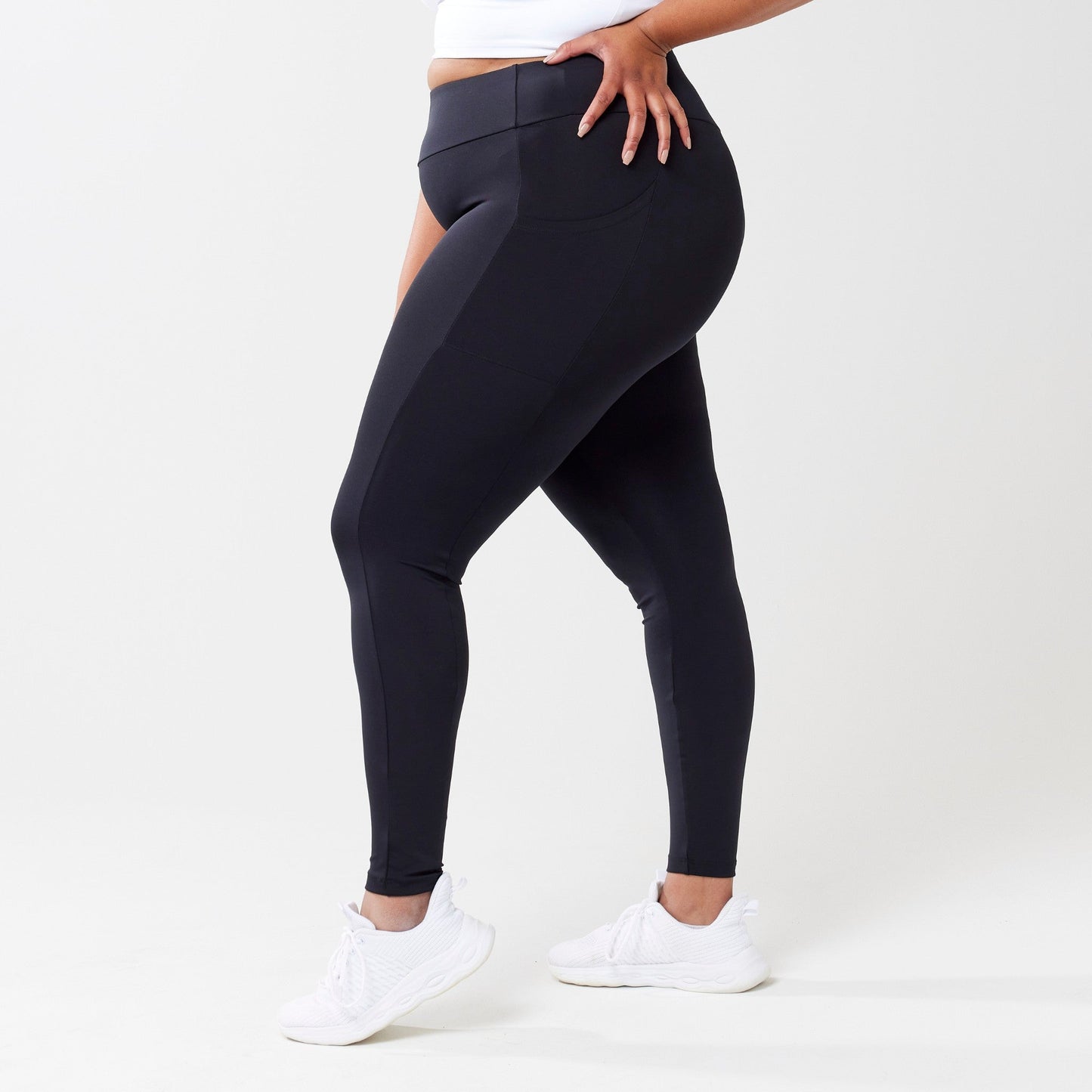 StayUP™ High-Rise with Pocket Leggings - Black RECOSIVITY