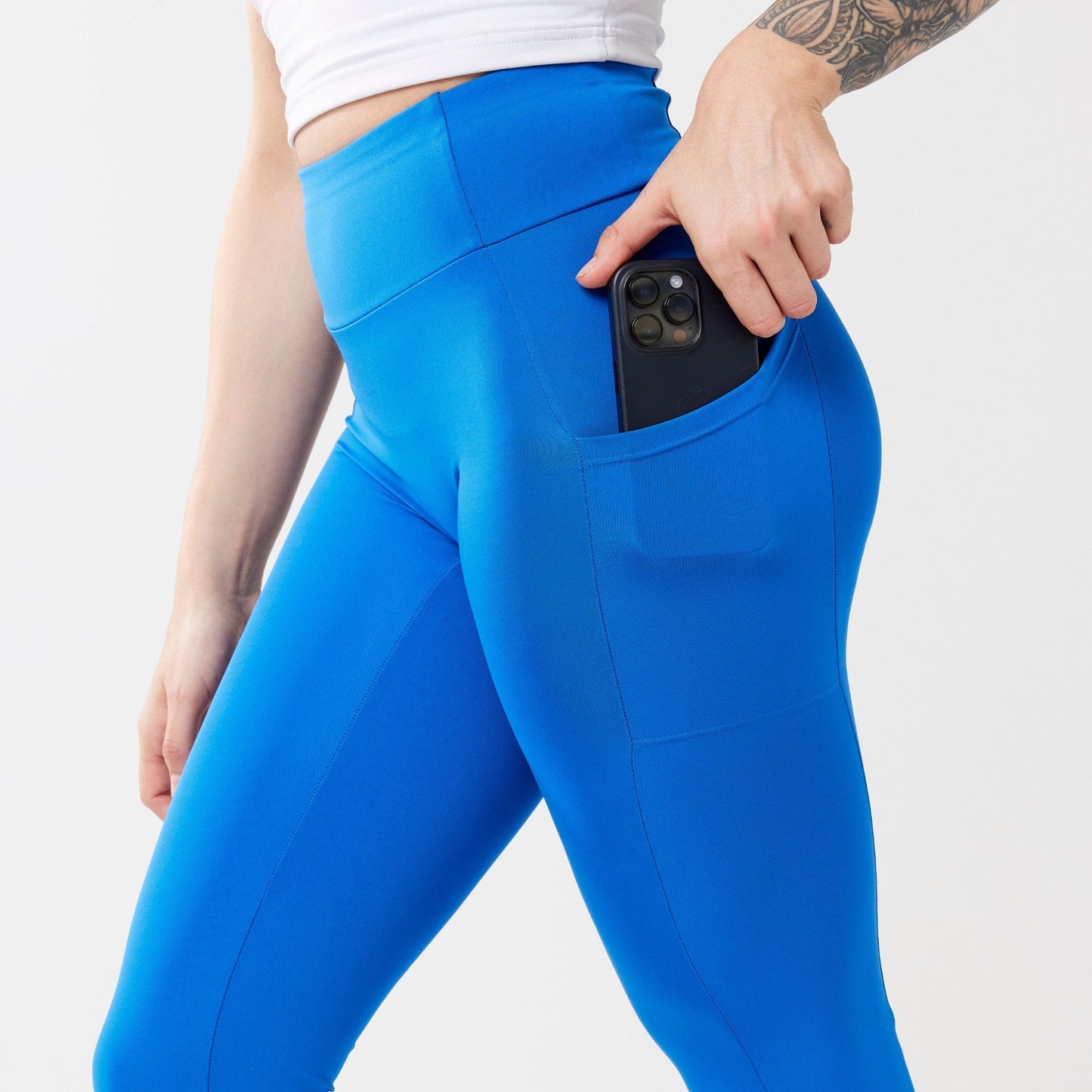 StayUP™ High-Rise with Pocket Leggings - Cobalt RECOSIVITY