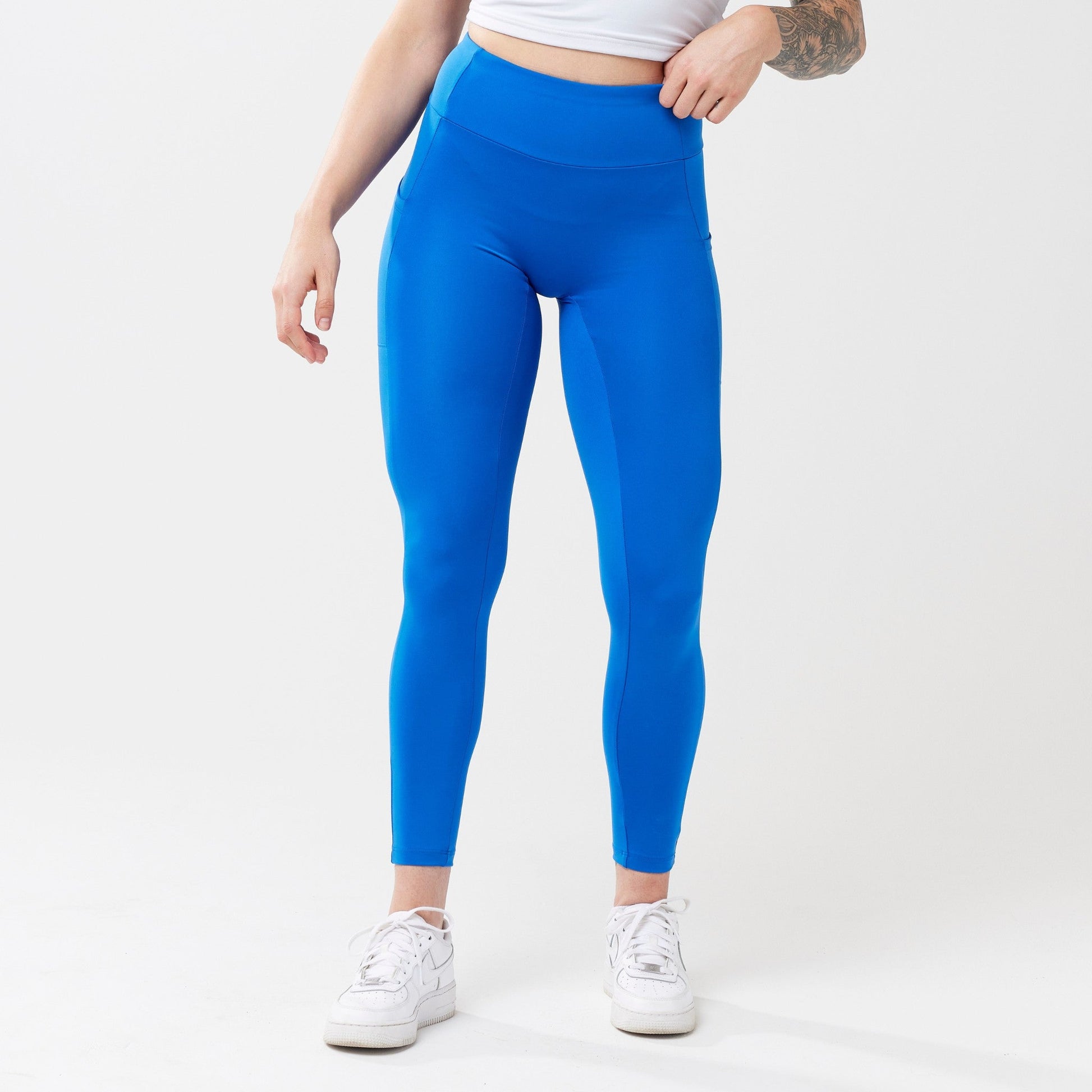 StayUP™ High-Rise with Pocket Leggings - Cobalt RECOSIVITY