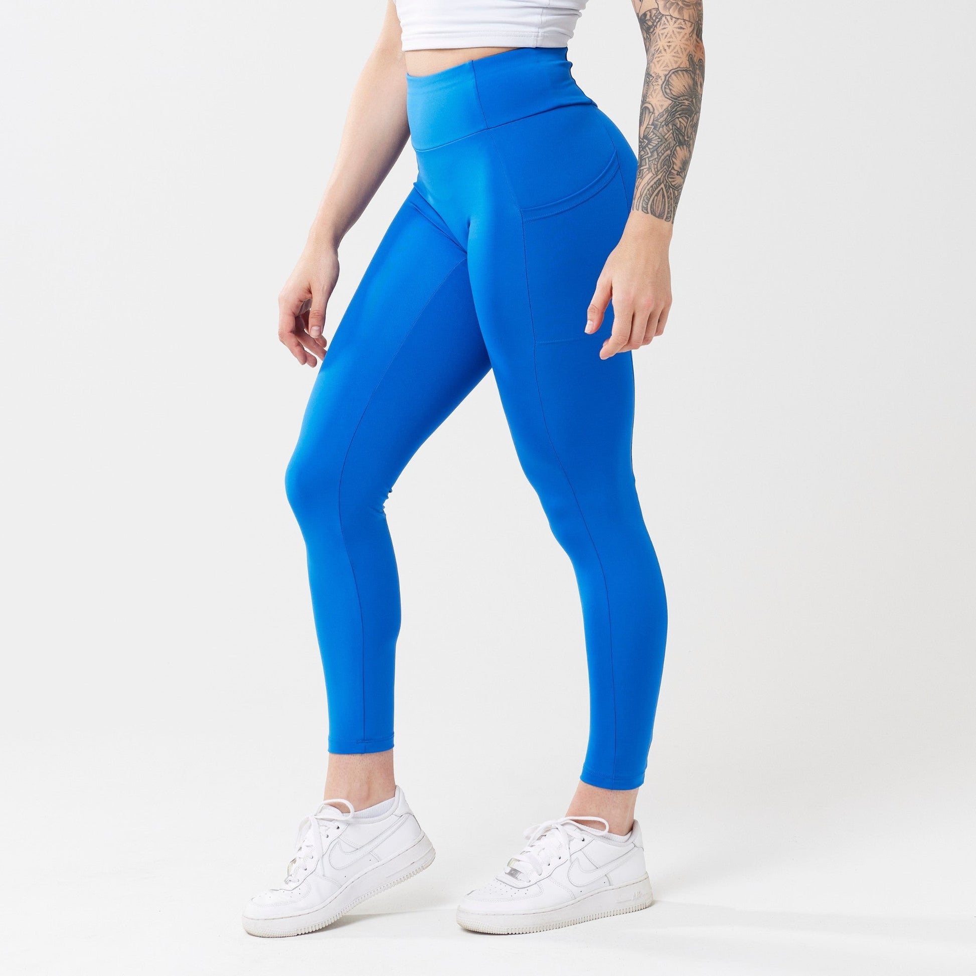 StayUP™ High-Rise with Pocket Leggings - Cobalt RECOSIVITY