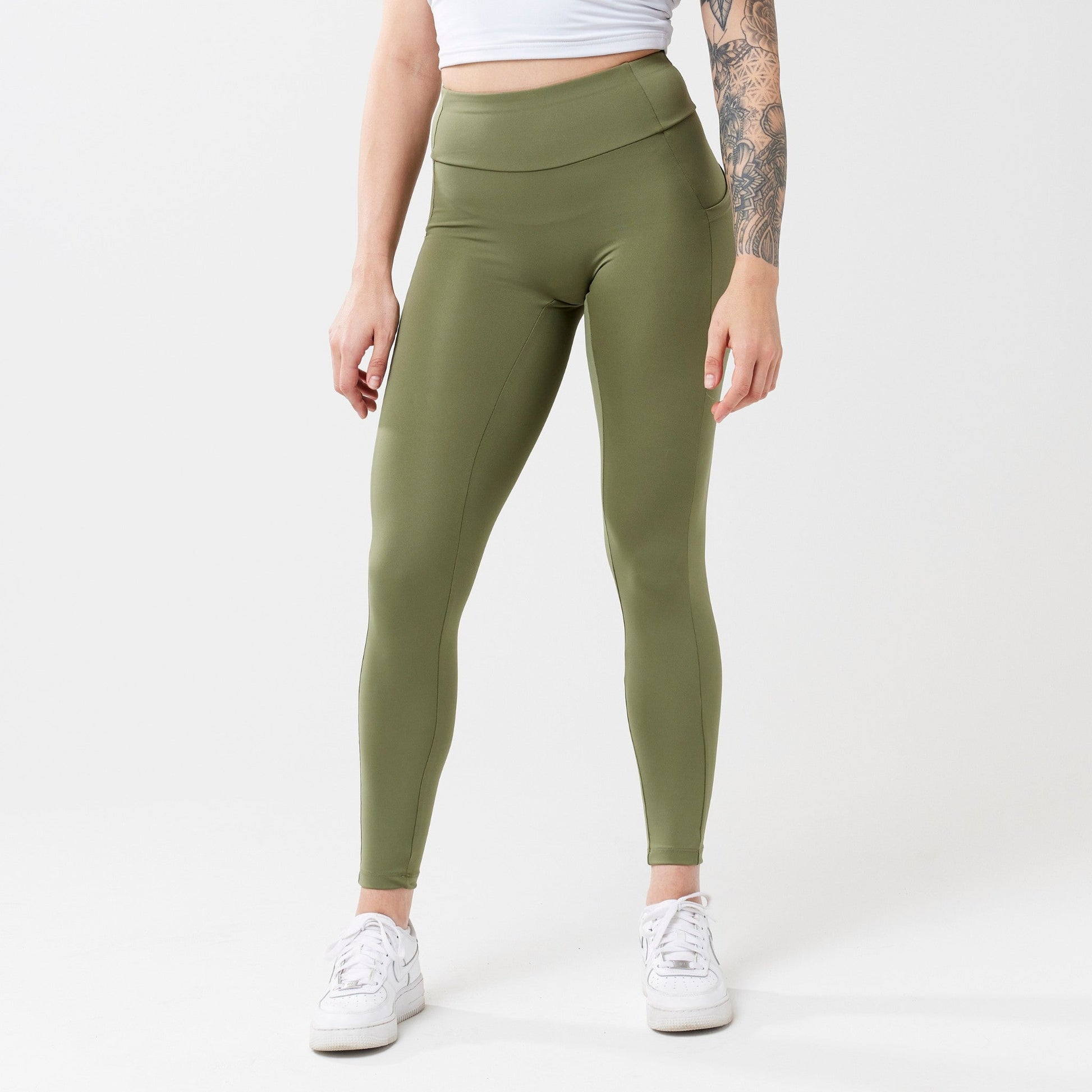StayUP™ High-Rise with Pocket Leggings - Sage RECOSIVITY
