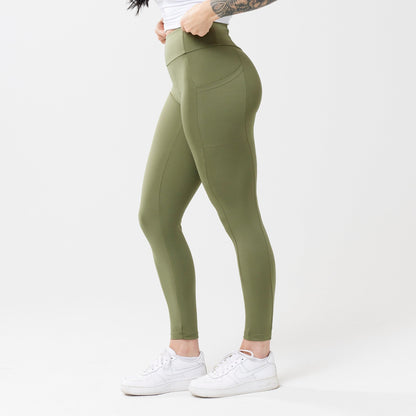 StayUP™ High-Rise with Pocket Leggings - Sage RECOSIVITY