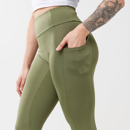 StayUP™ High-Rise with Pocket Leggings - Sage RECOSIVITY