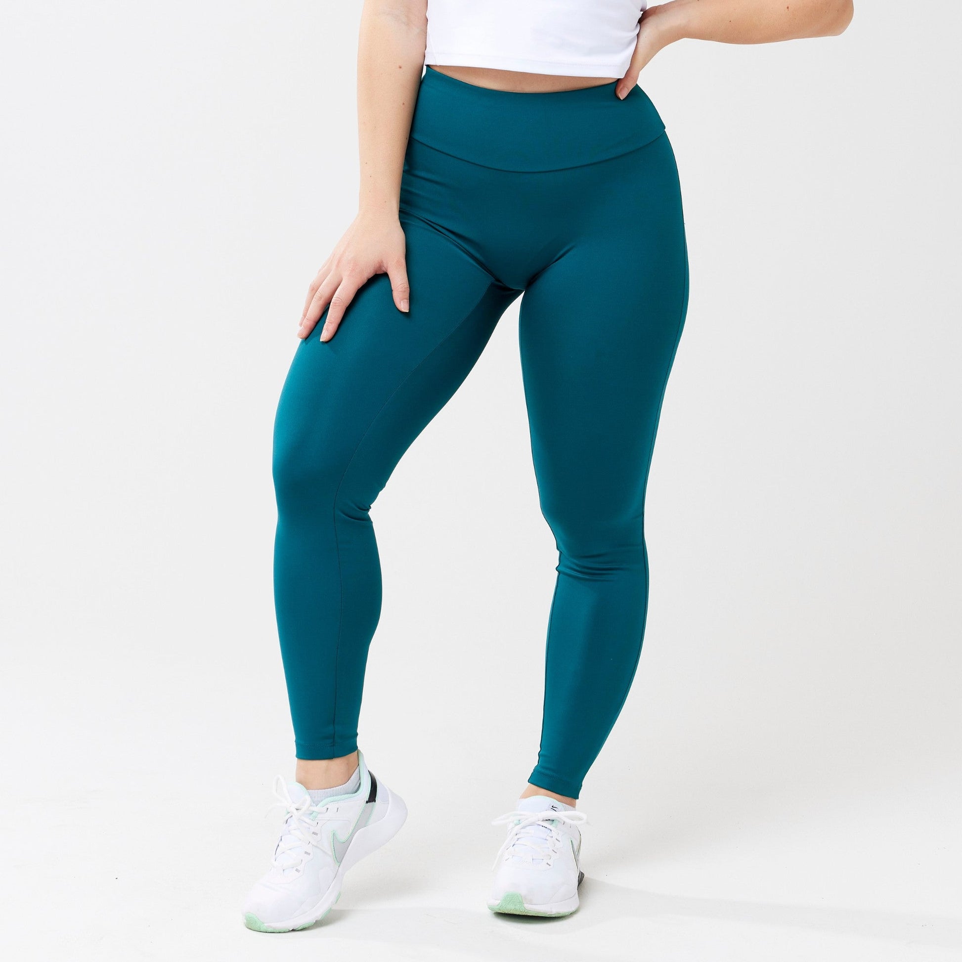 StayUP™ High-Rise Leggings - Rich Teal RECOSIVITY