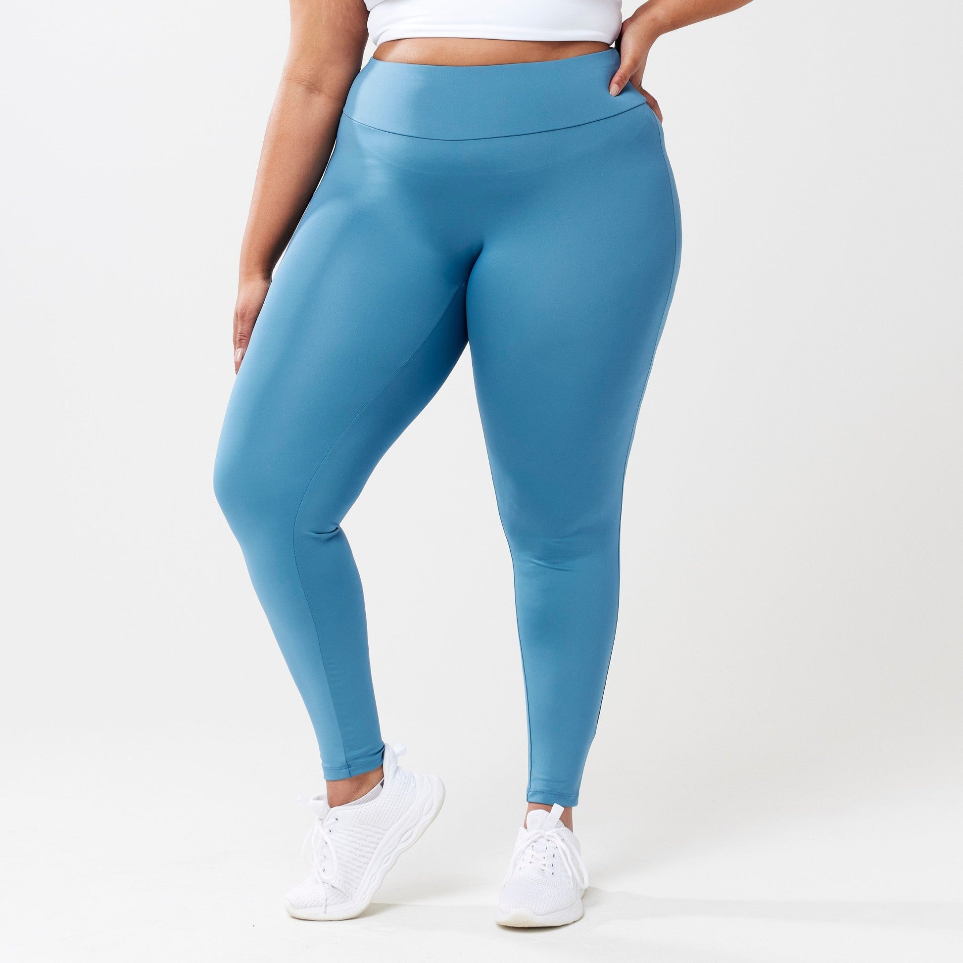 Formara™ 7/8 Sculpt - High-Rise Leggings - Sky RECOSIVITY