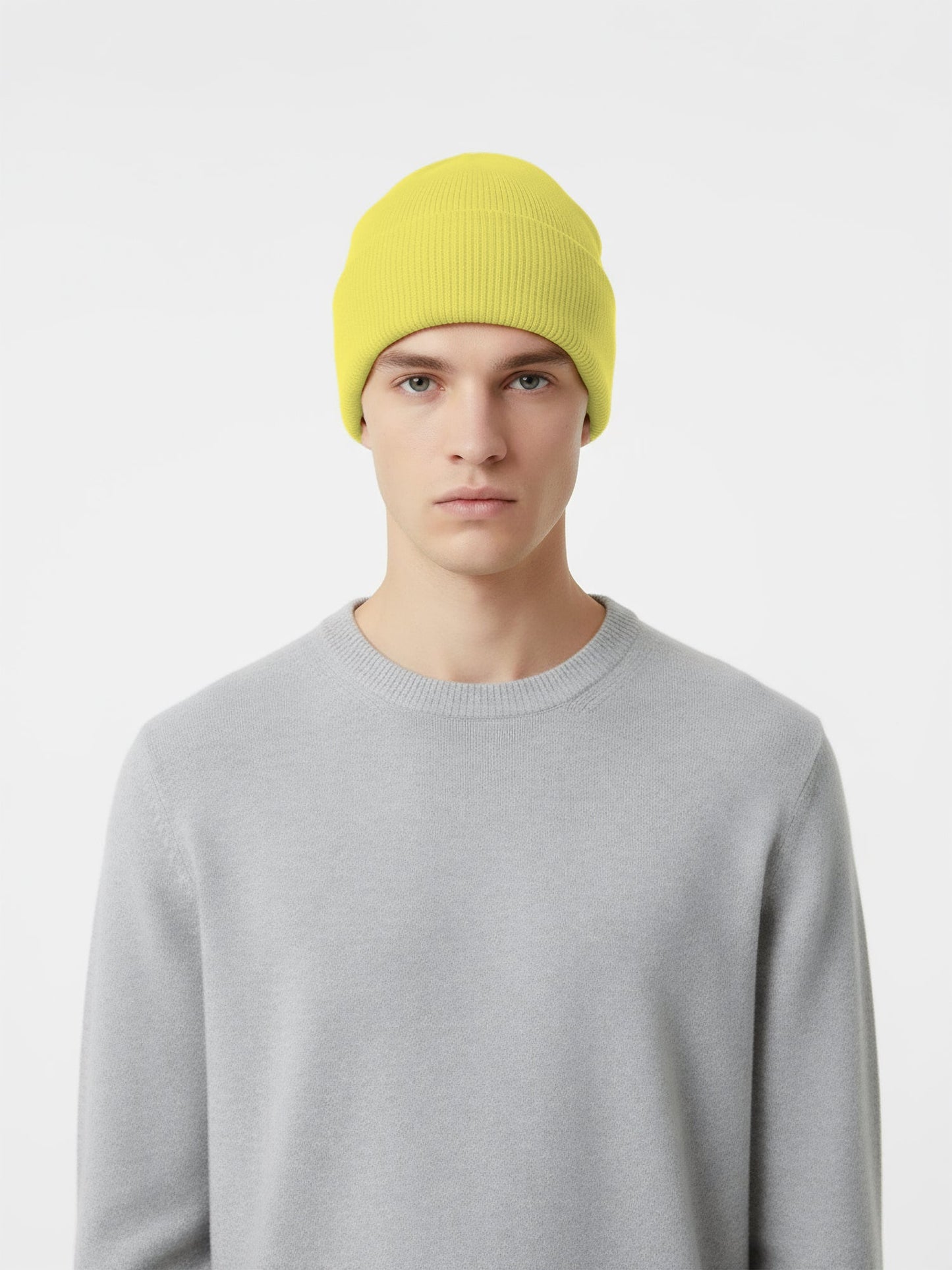 Merino Cuff Beanie - Mineral Yellow Holden Outerwear