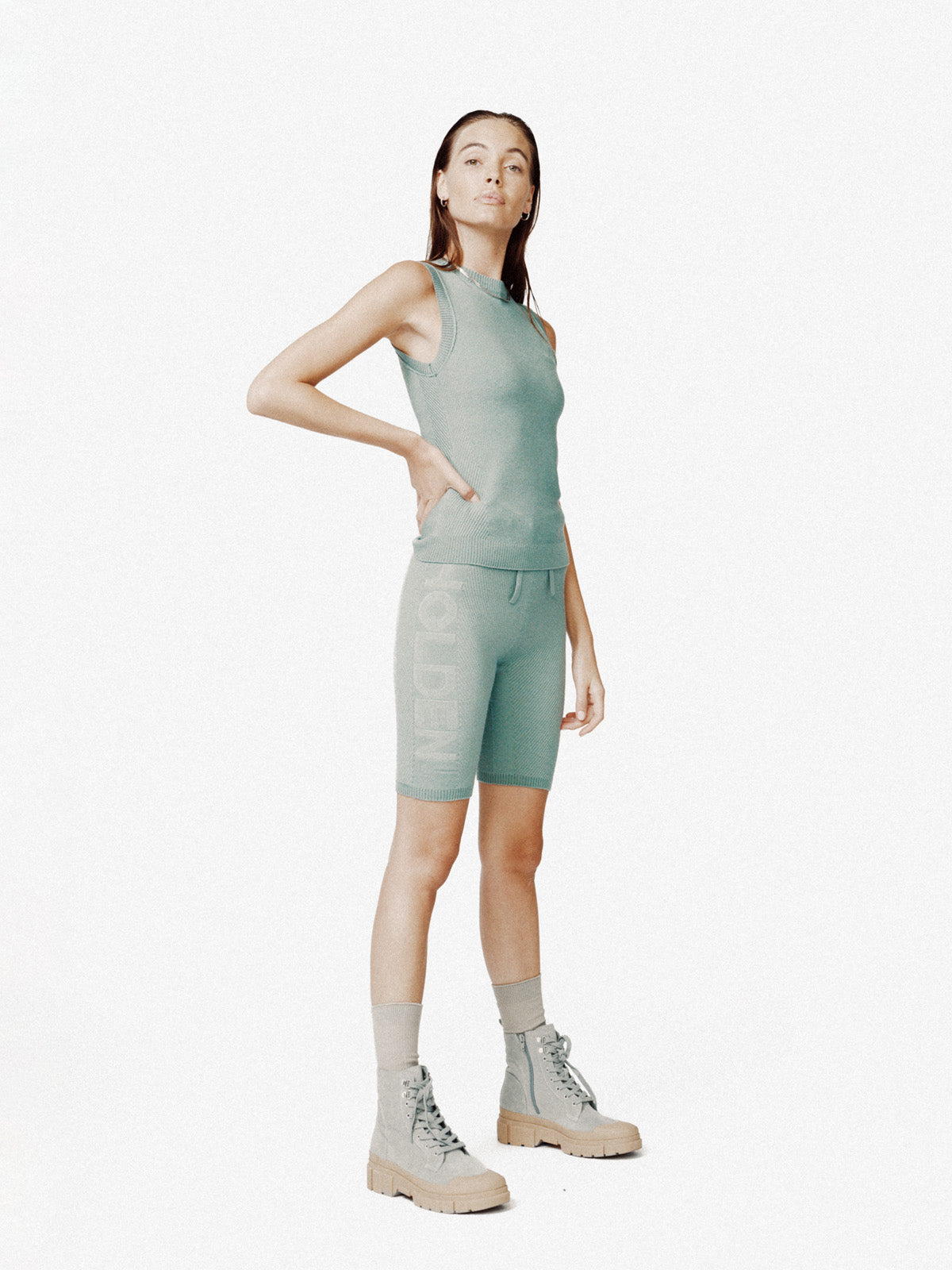 Seamless Biker Short - Sage Holden Outerwear