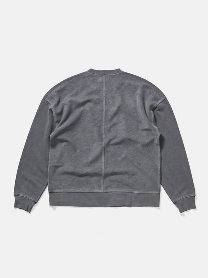 Oversized French Terry Crew - Black Holden Outerwear