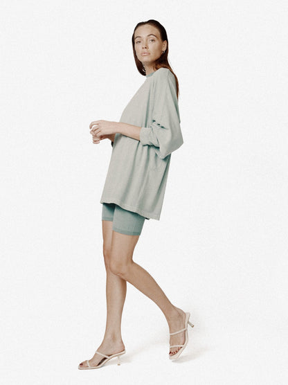 Knit Dojo Top - Sage Holden Outerwear