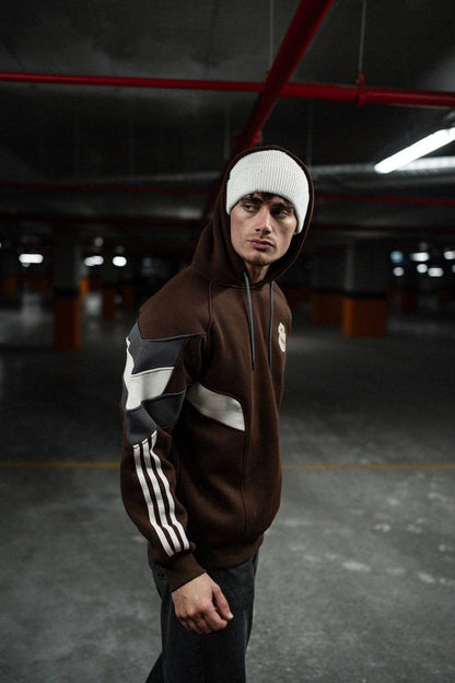 Real Madrid Hooded Oversized Sweatshirt - Stylish and Comfortable Withinblack