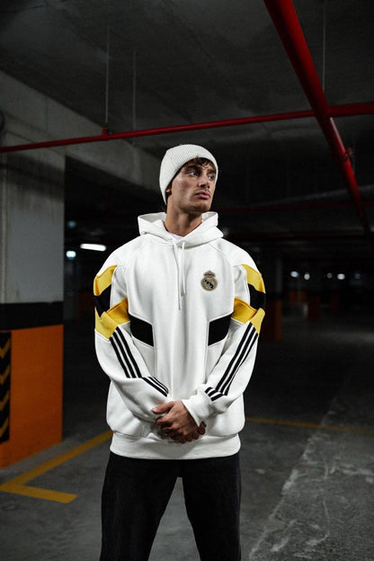 Real Madrid Hooded Oversized Sweatshirt - Stylish and Comfortable Withinblack