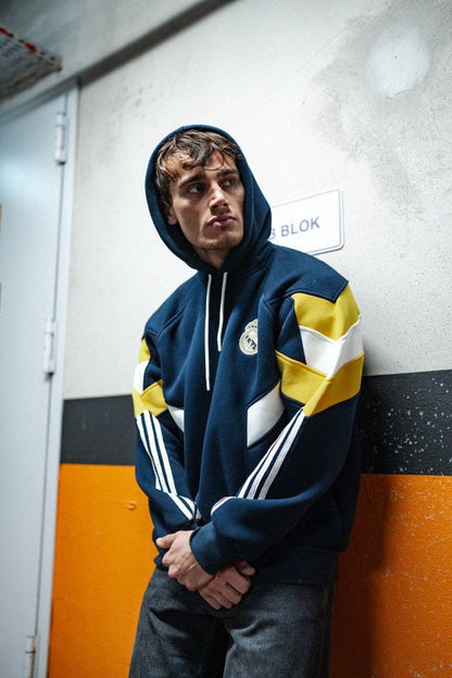 Real Madrid Hooded Oversized Sweatshirt - Stylish and Comfortable Withinblack