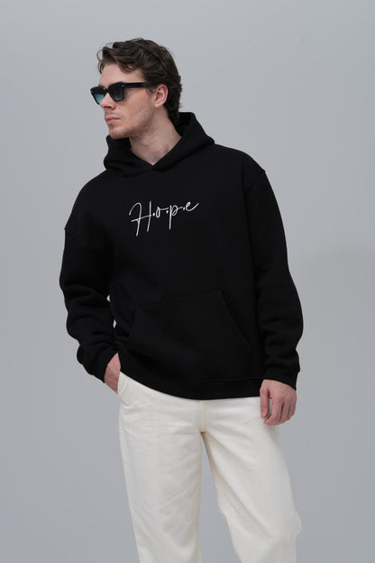 "Hope" Persian Rug Graphic Hoodie Withinblack
