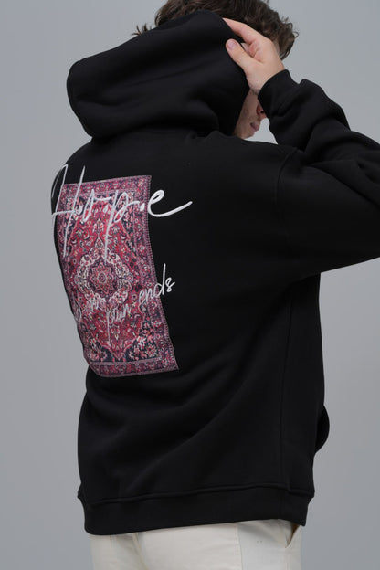 "Hope" Persian Rug Graphic Hoodie Withinblack