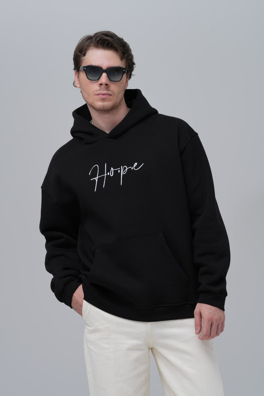 "Hope" Persian Rug Graphic Hoodie Withinblack