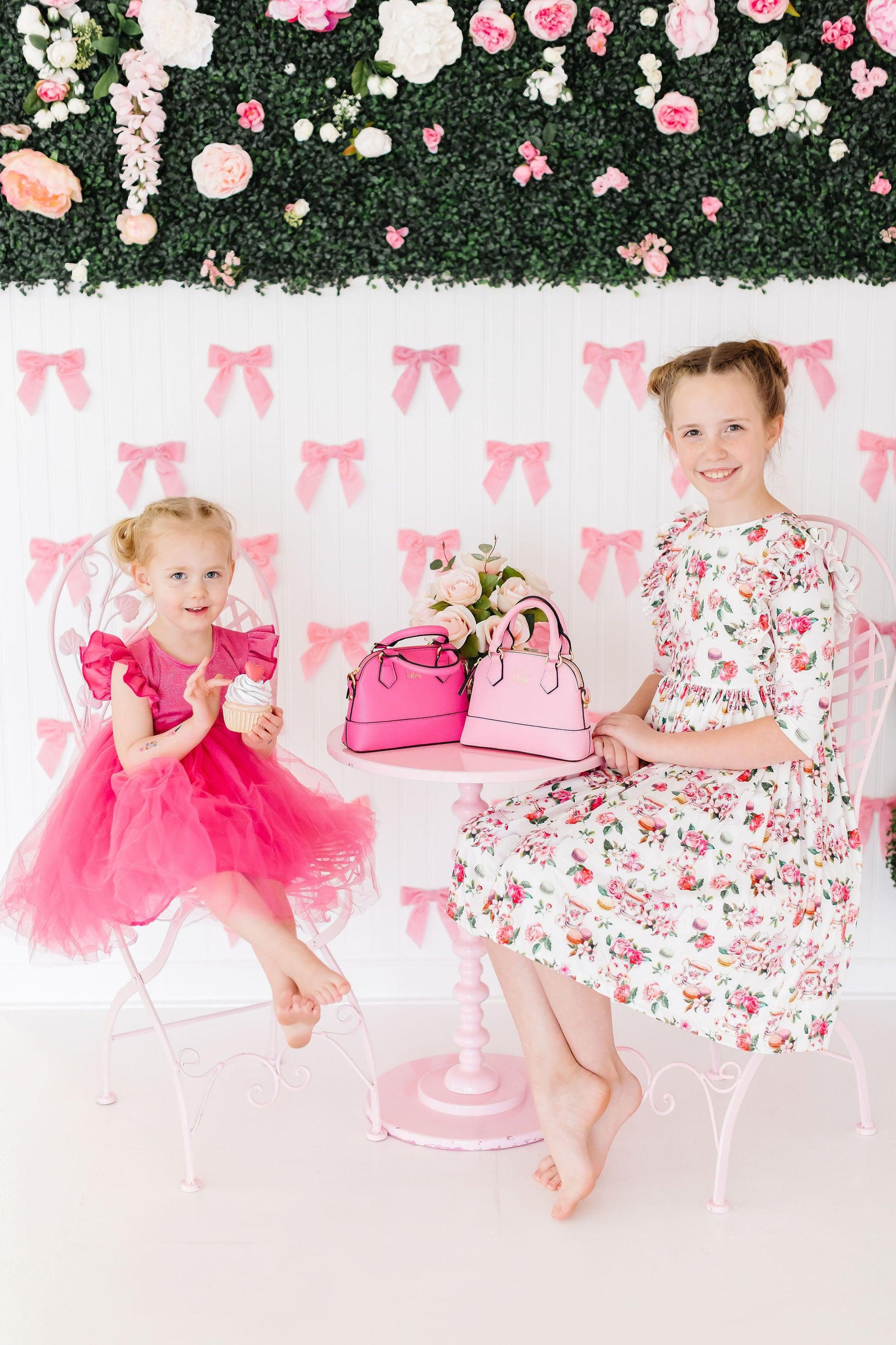 SALE Macarons & Tea Ruffle Twirl Dress Mila & Rose ®