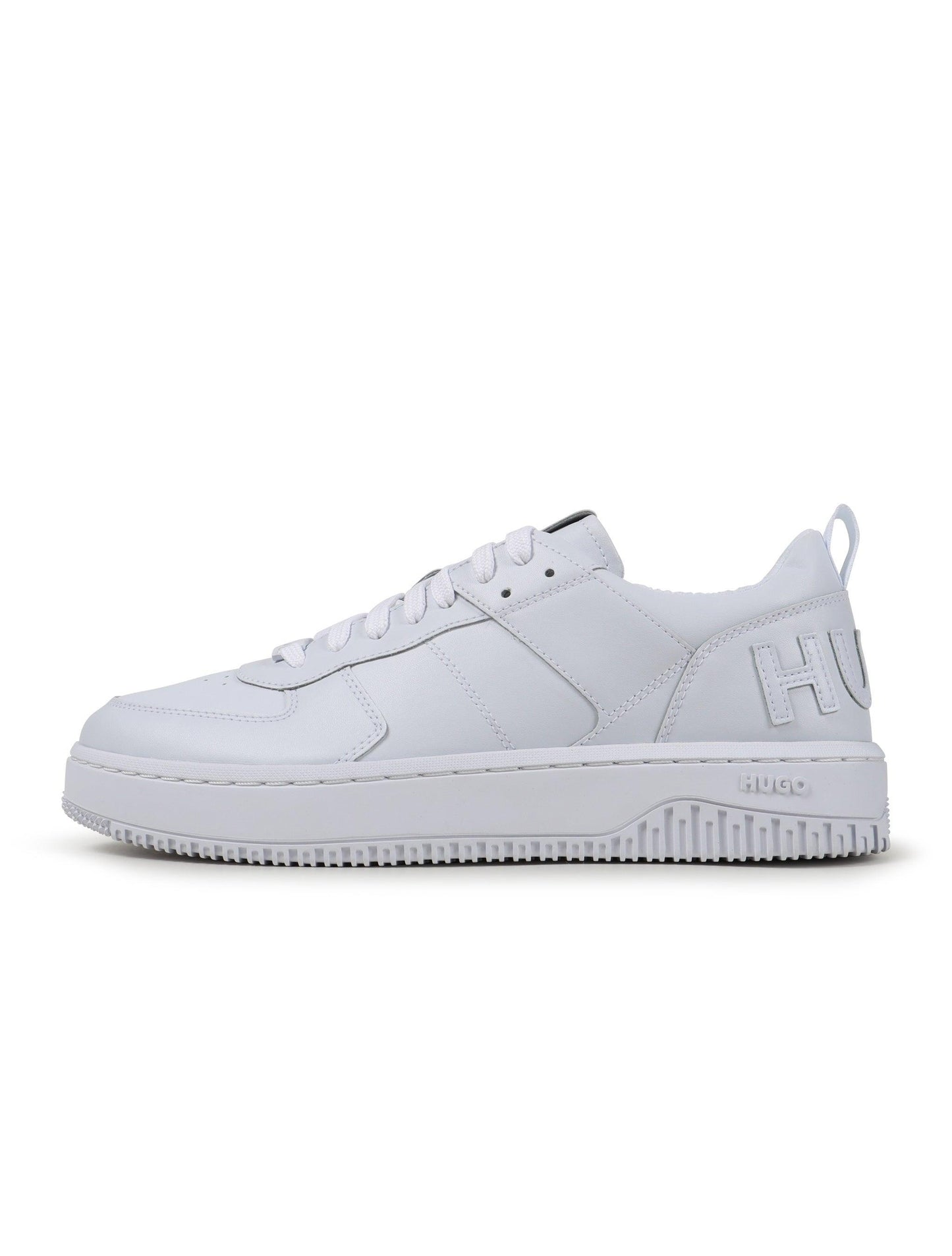 Hugo Boss Mens Kilian Tenn Shoes - White Denim Exchange