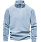 Men's Fleece Stand-Collar Zipper Sweatshirt