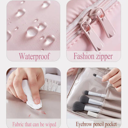 Portable Mini Makeup Bag - Cute and Versatile Design