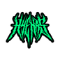 Hyenas Green Sticker