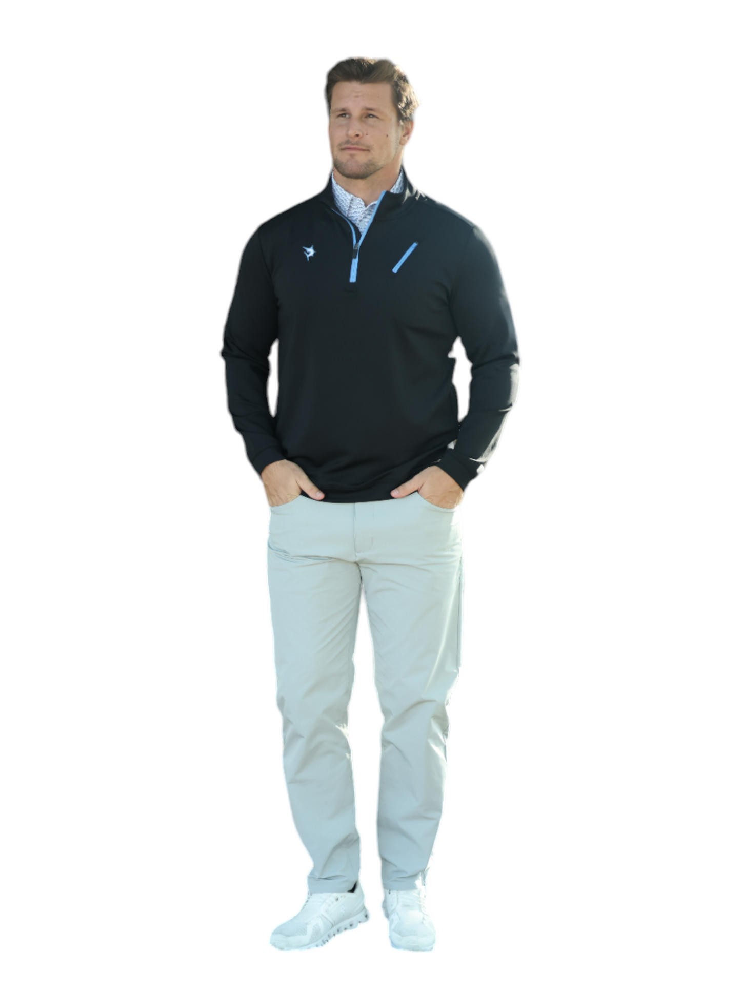 Oceanside Pullover Smooth Stretch White Water Life