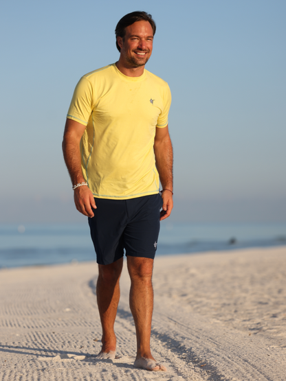 Grander Short Sleeve Performance Tee White Water Life